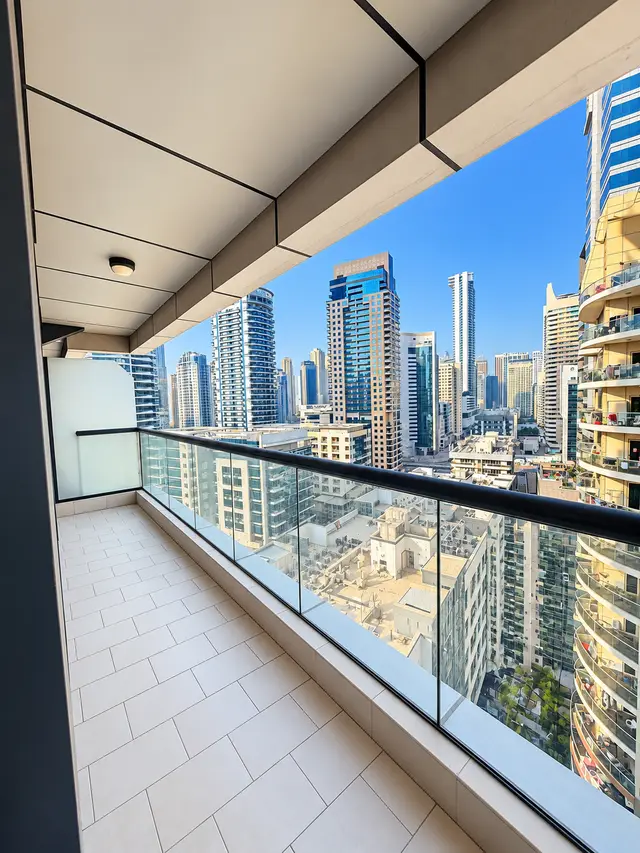 Vacant | Unfurnished 2BR | Balcony | Parking