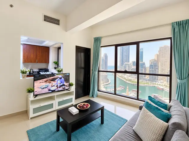 Marina & Sea View | Furnished 1BR | Vacant